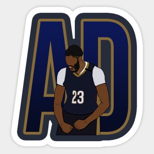 Anthony Davis 'AD' - New Orleans Pelicans Sticker